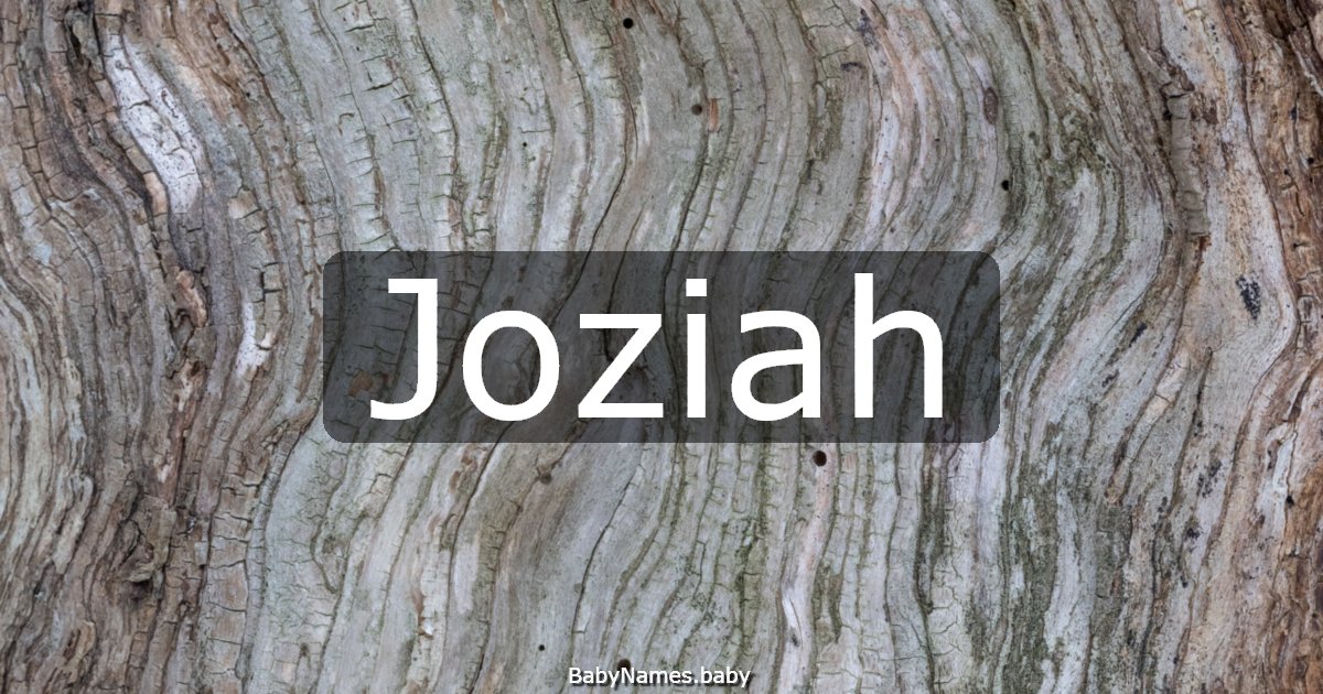 Joziah