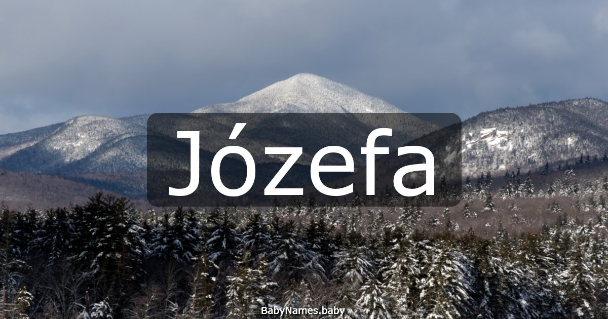 Józefa