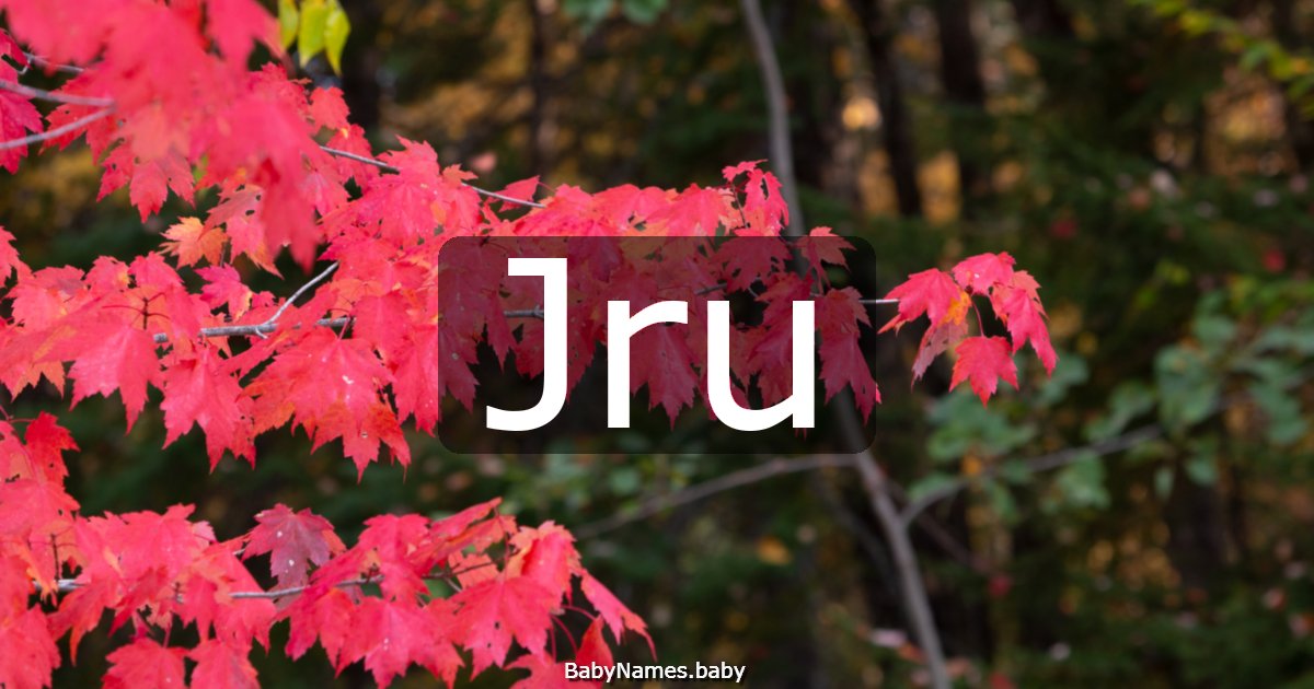 Jru