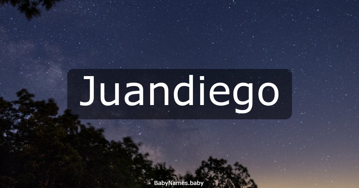 Juandiego