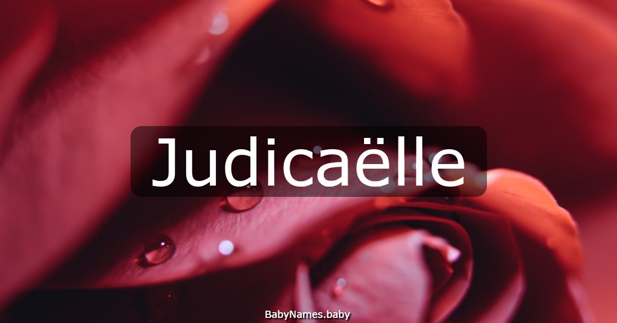 Judicaëlle