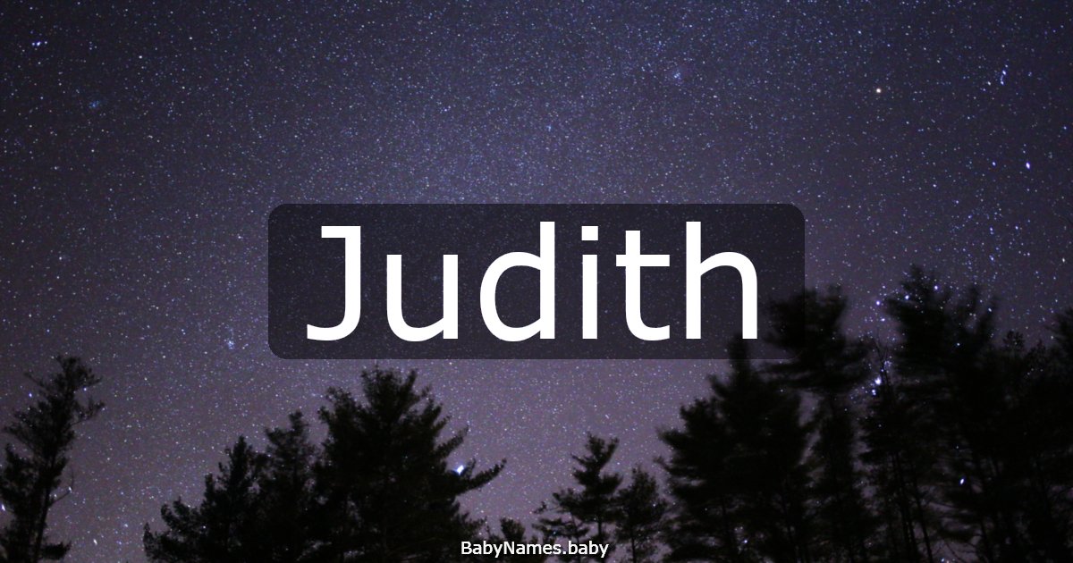 Judith