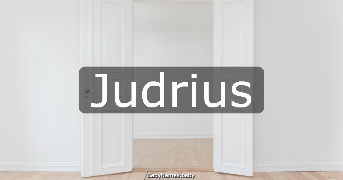 Judrius