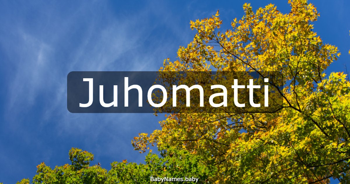 Juhomatti