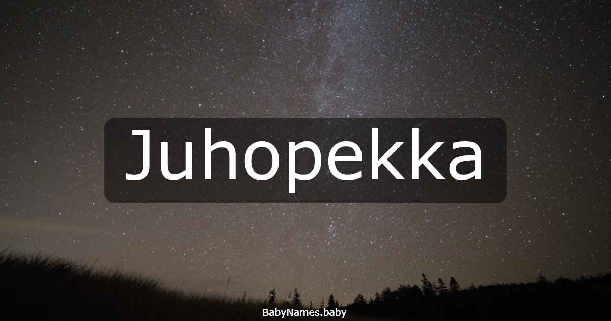 Juhopekka