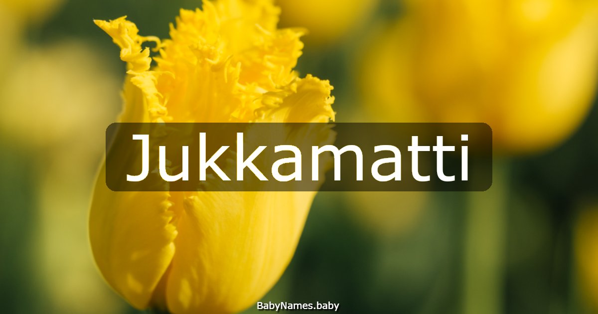 Jukkamatti