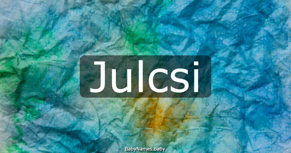 Julcsi