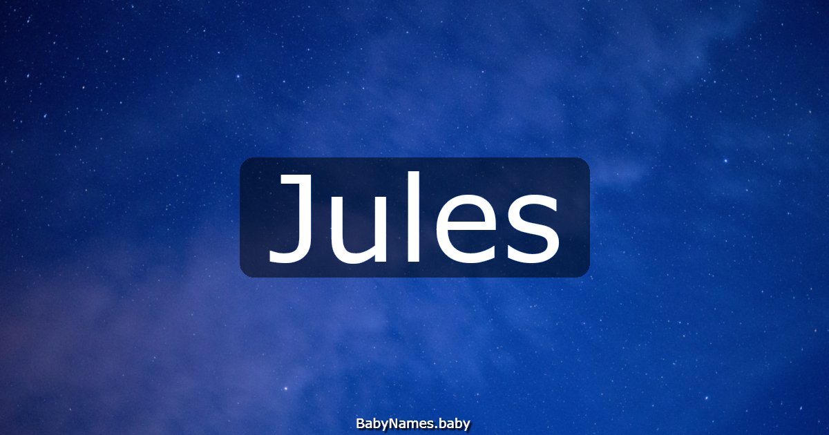 Jules