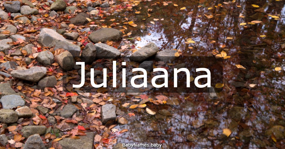 Juliaana