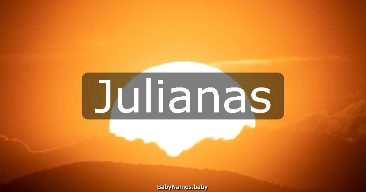 Julianas