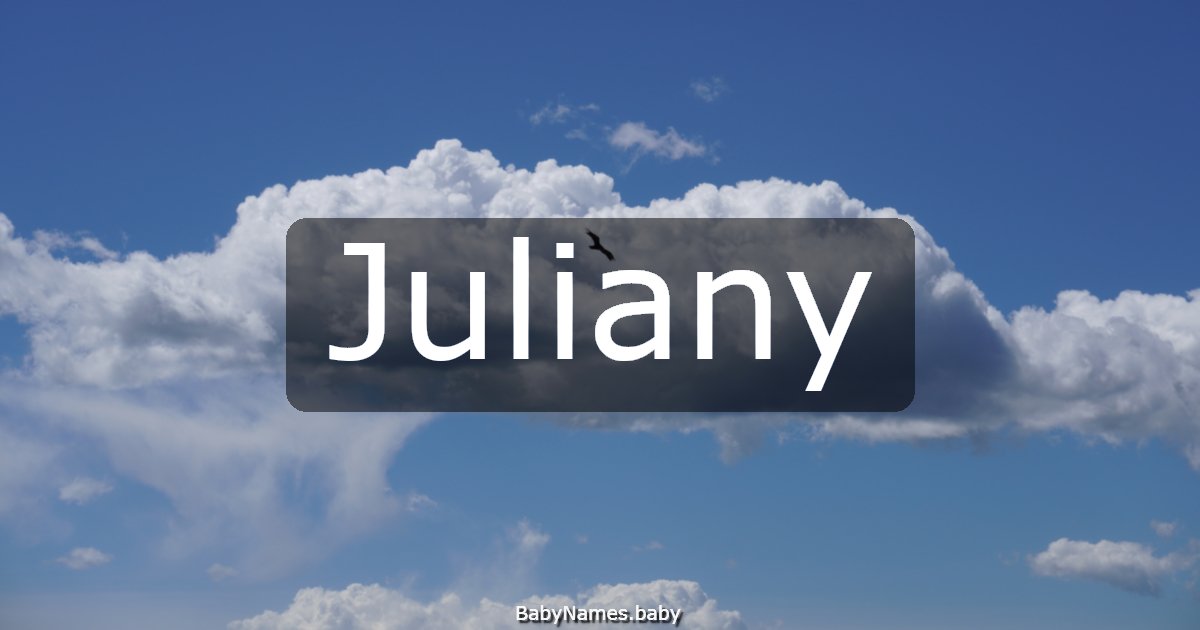 Juliany