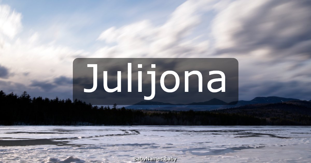 Julijona