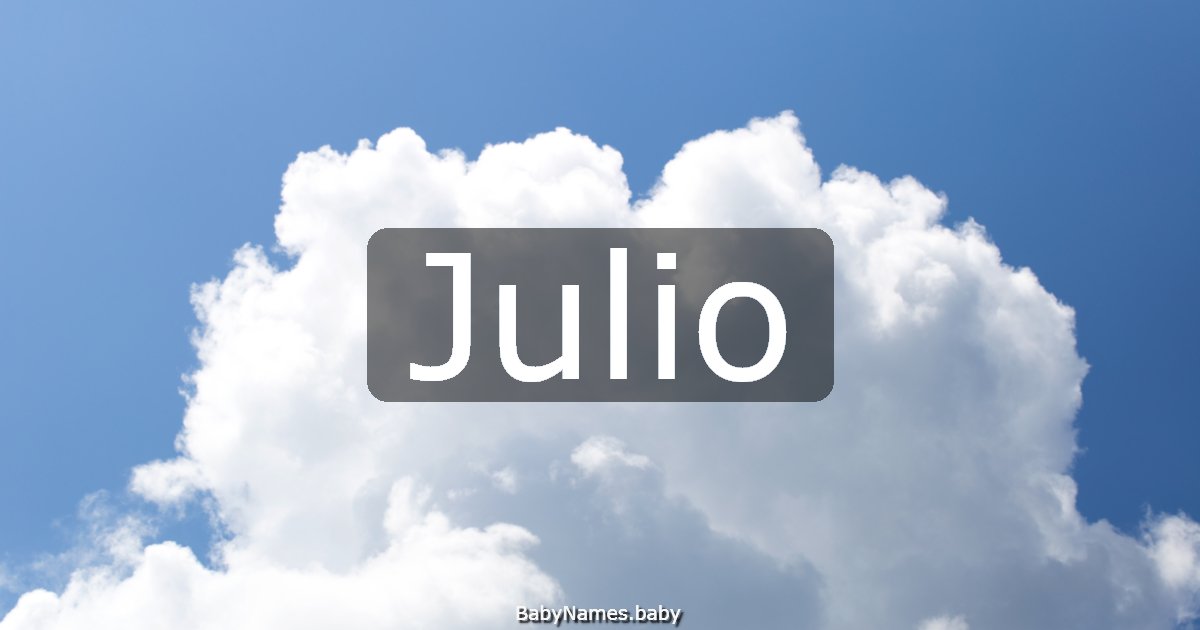 Julio