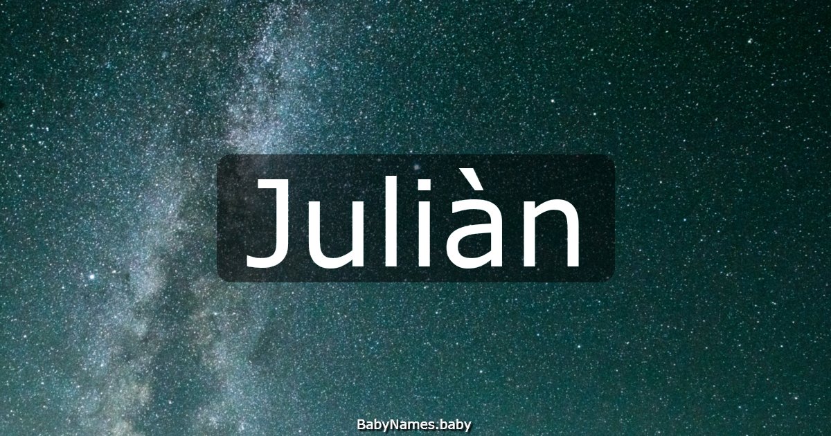 Juliàn