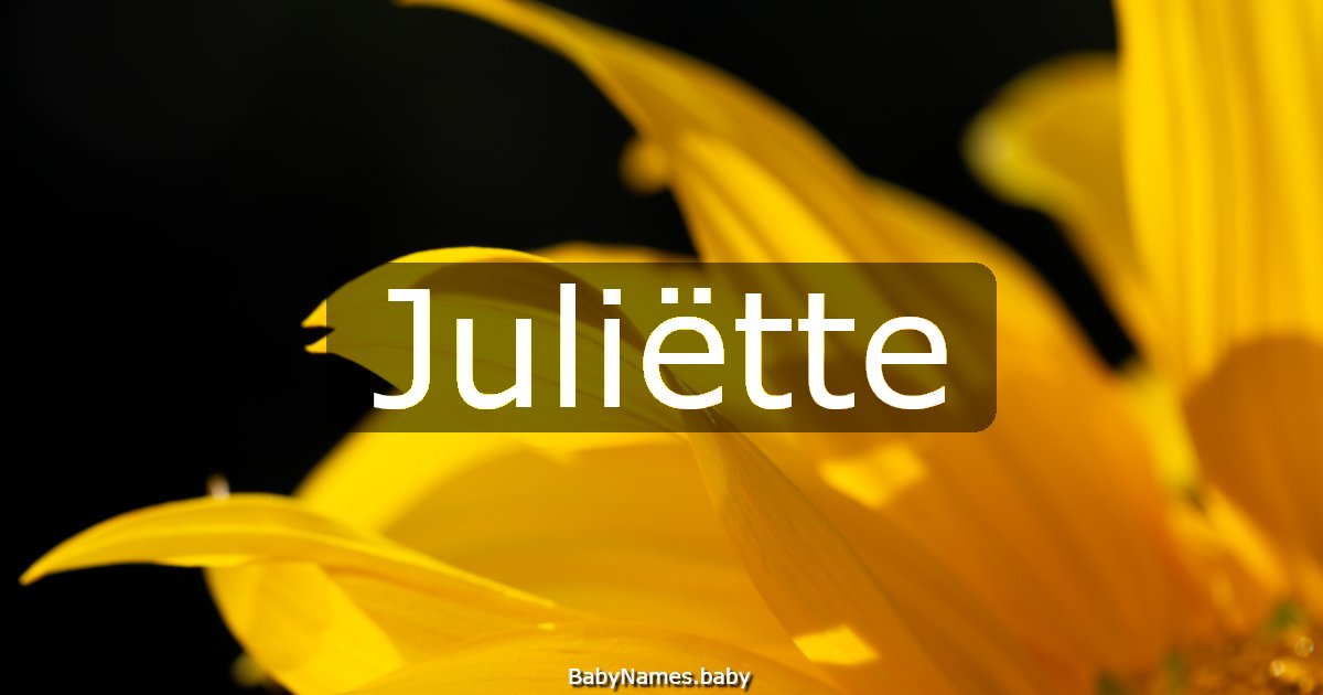 Juliëtte
