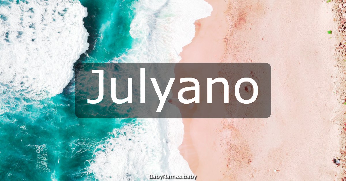Julyano