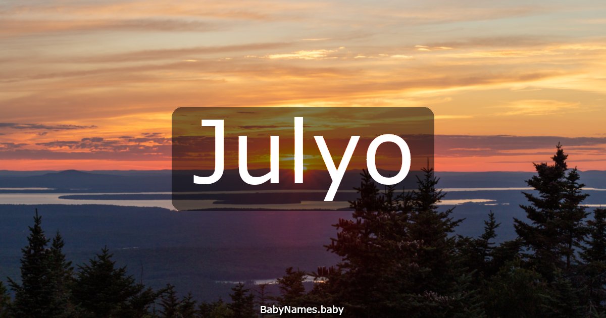 Julyo