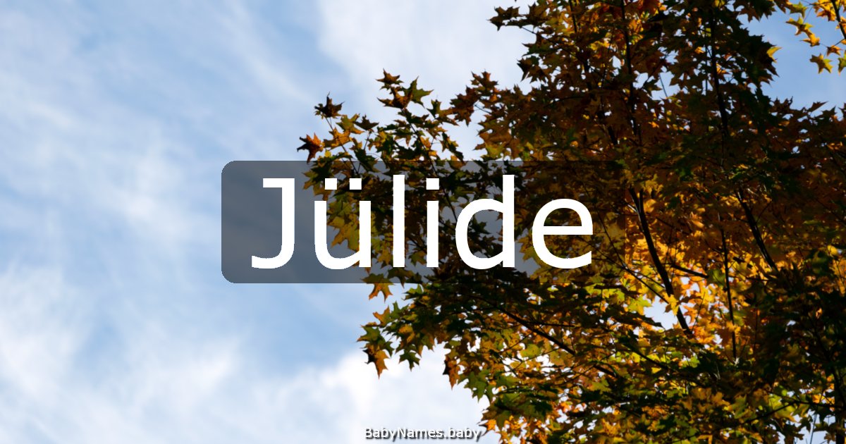 Jülide
