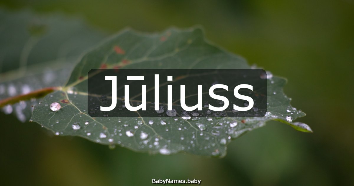 Jūliuss