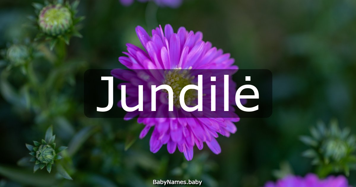 Jundilė