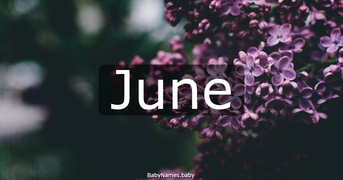 June
