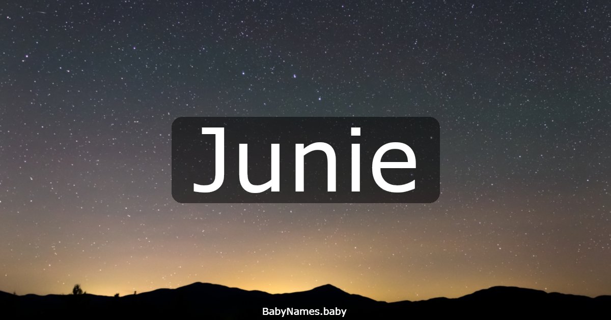Junie