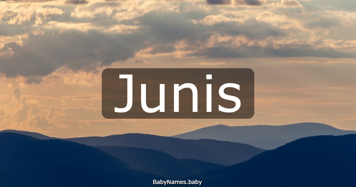 Junis