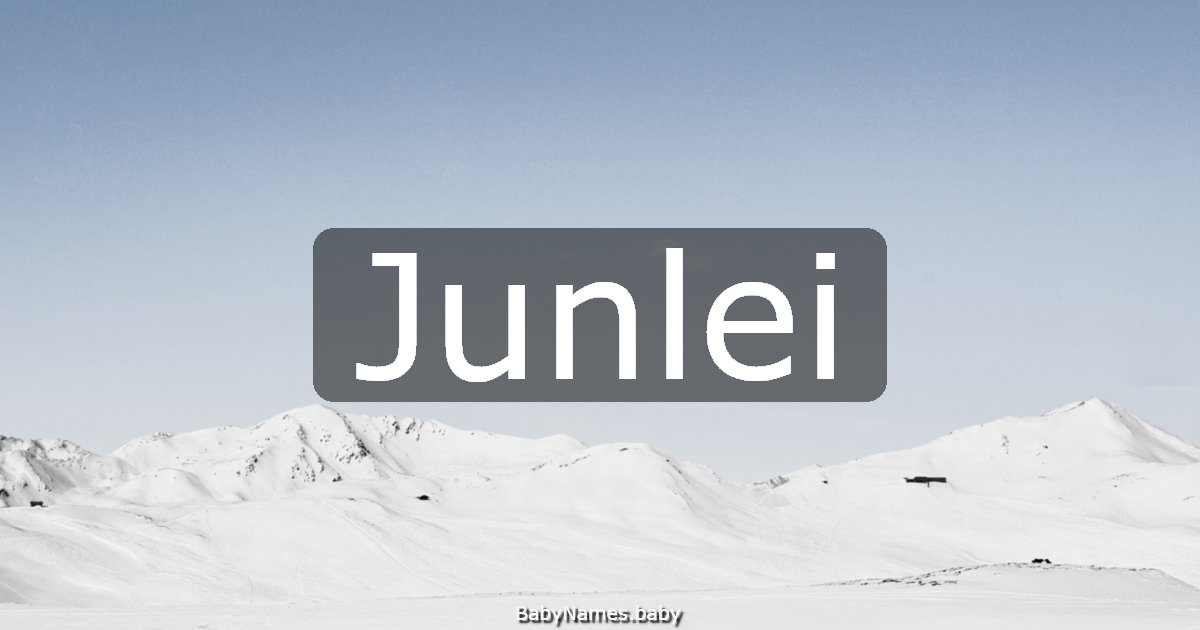 Junlei