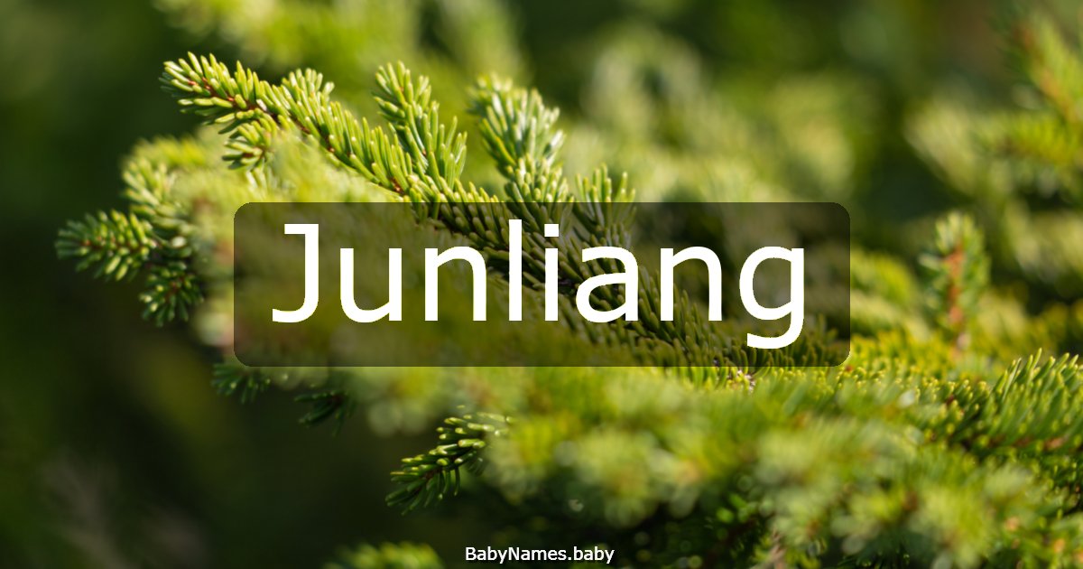Junliang