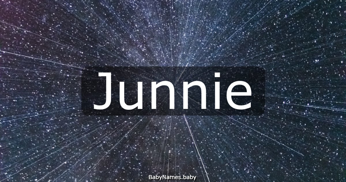 Junnie