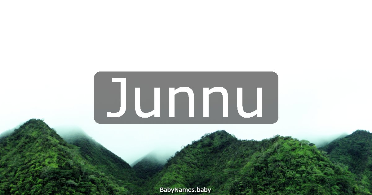 Junnu