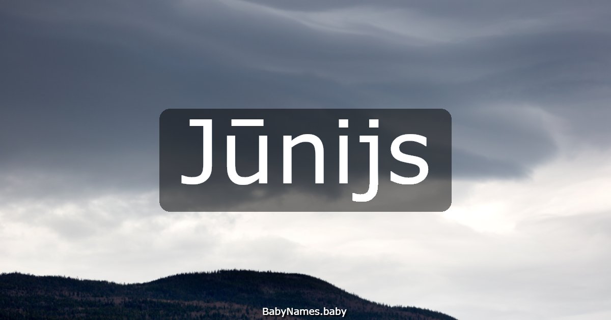 Jūnijs