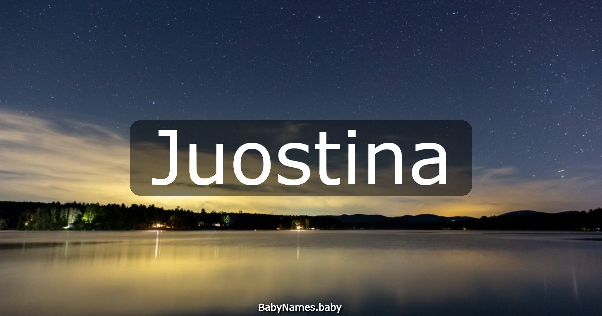 Juostina