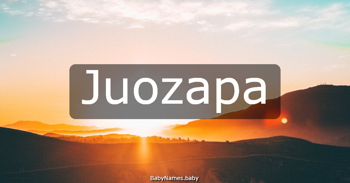 Juozapa