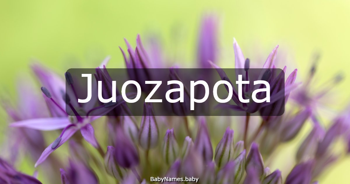 Juozapota