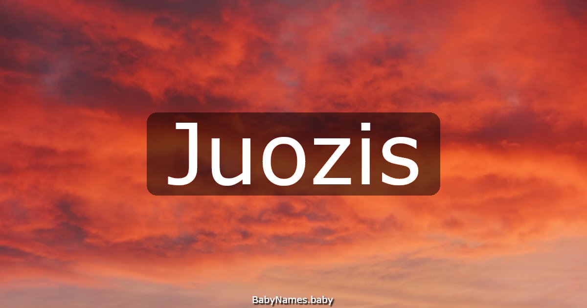 Juozis