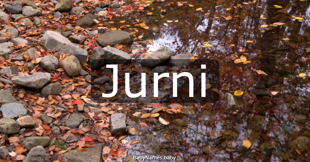 Jurni