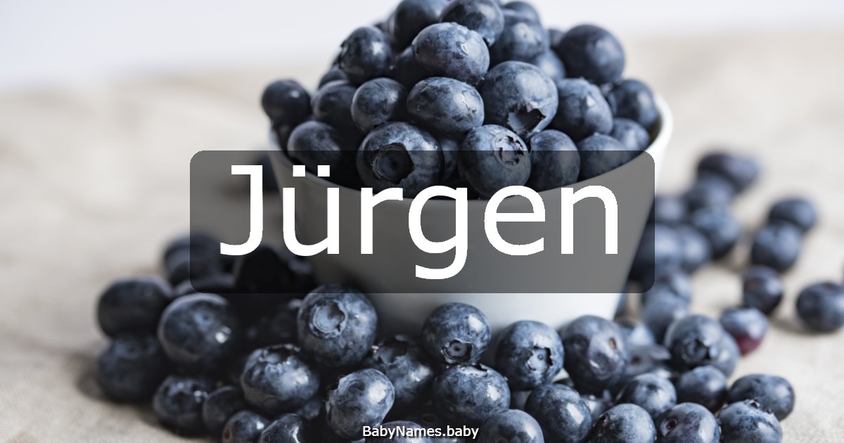 Jürgen