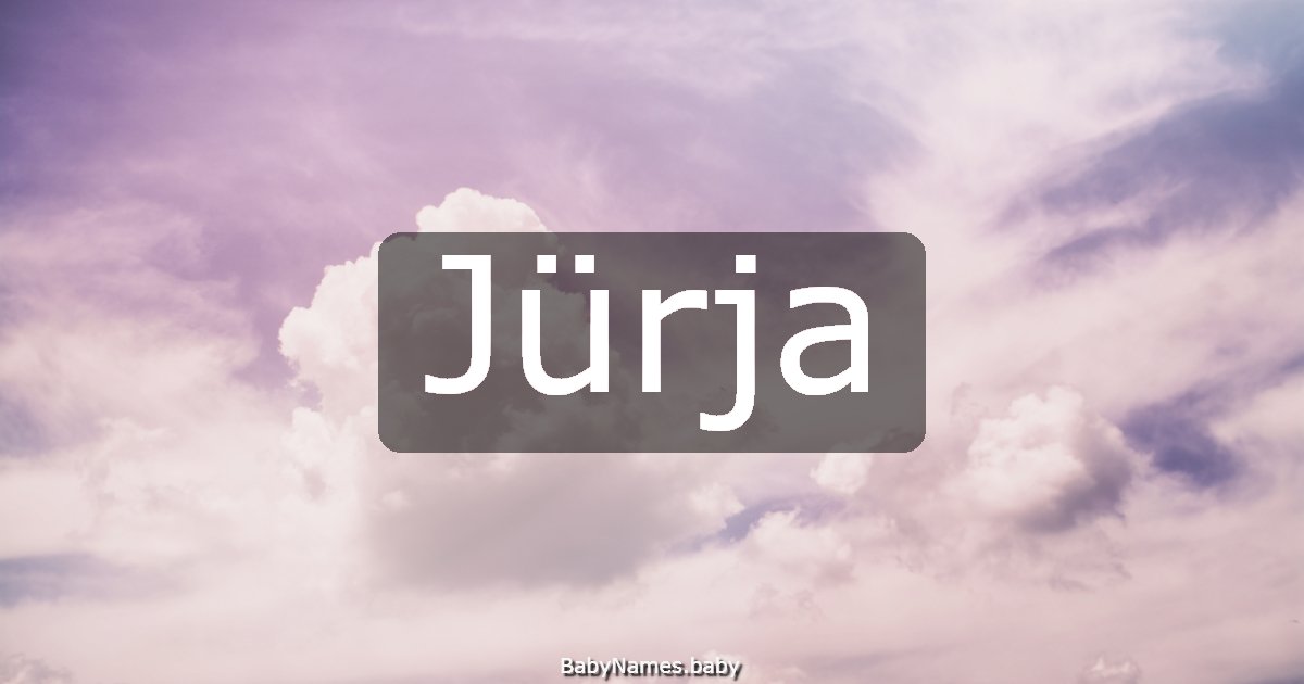 Jürja
