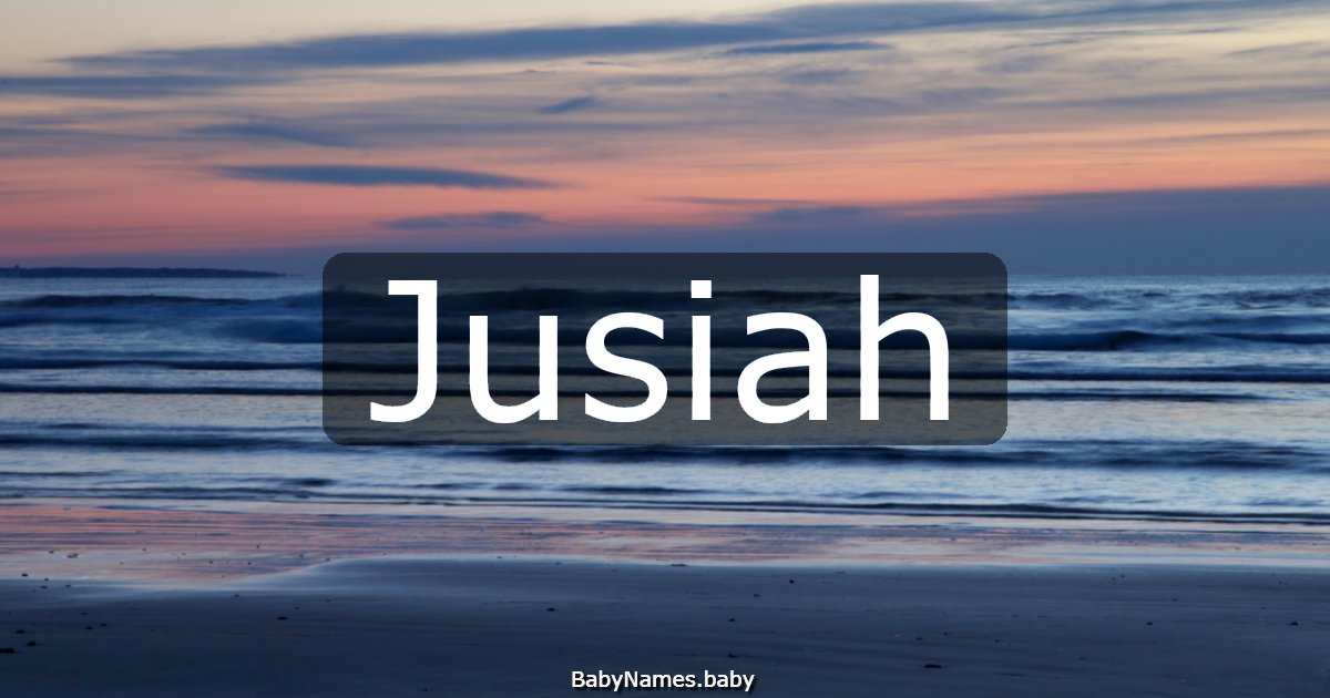 Jusiah