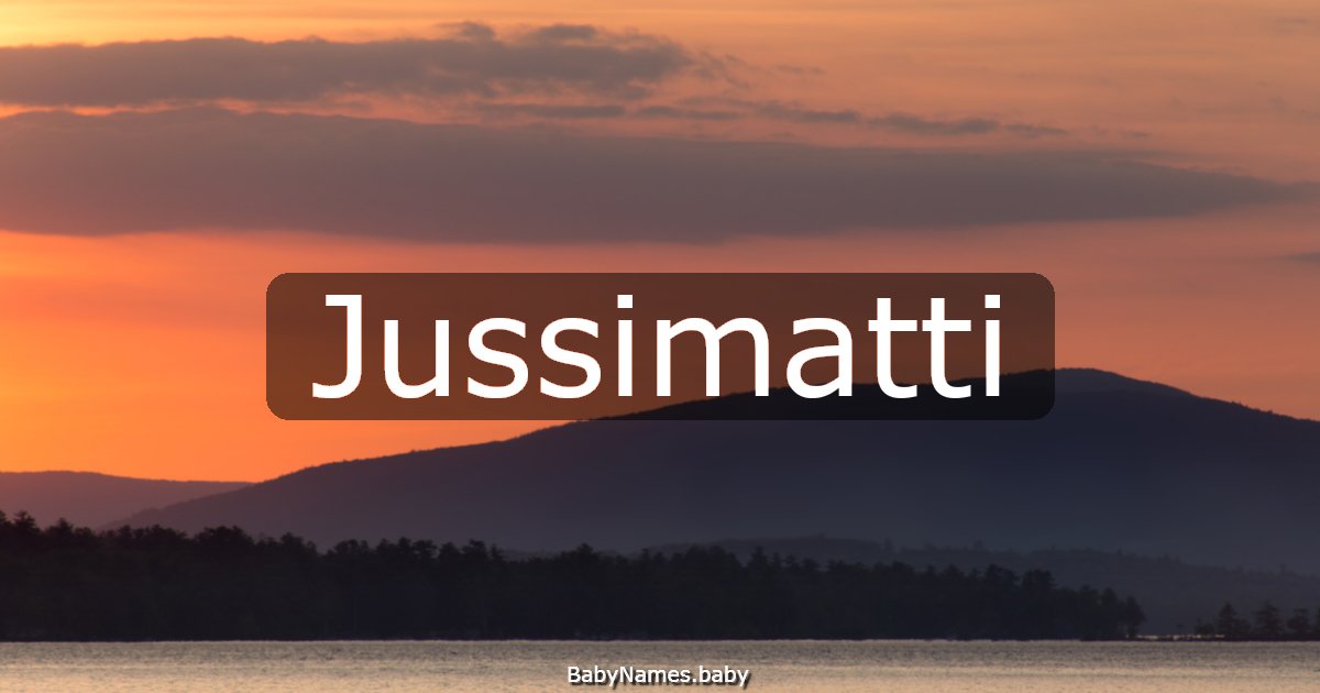Jussimatti