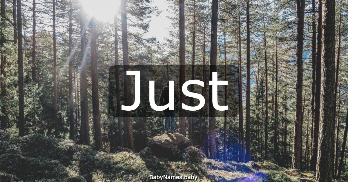 Just