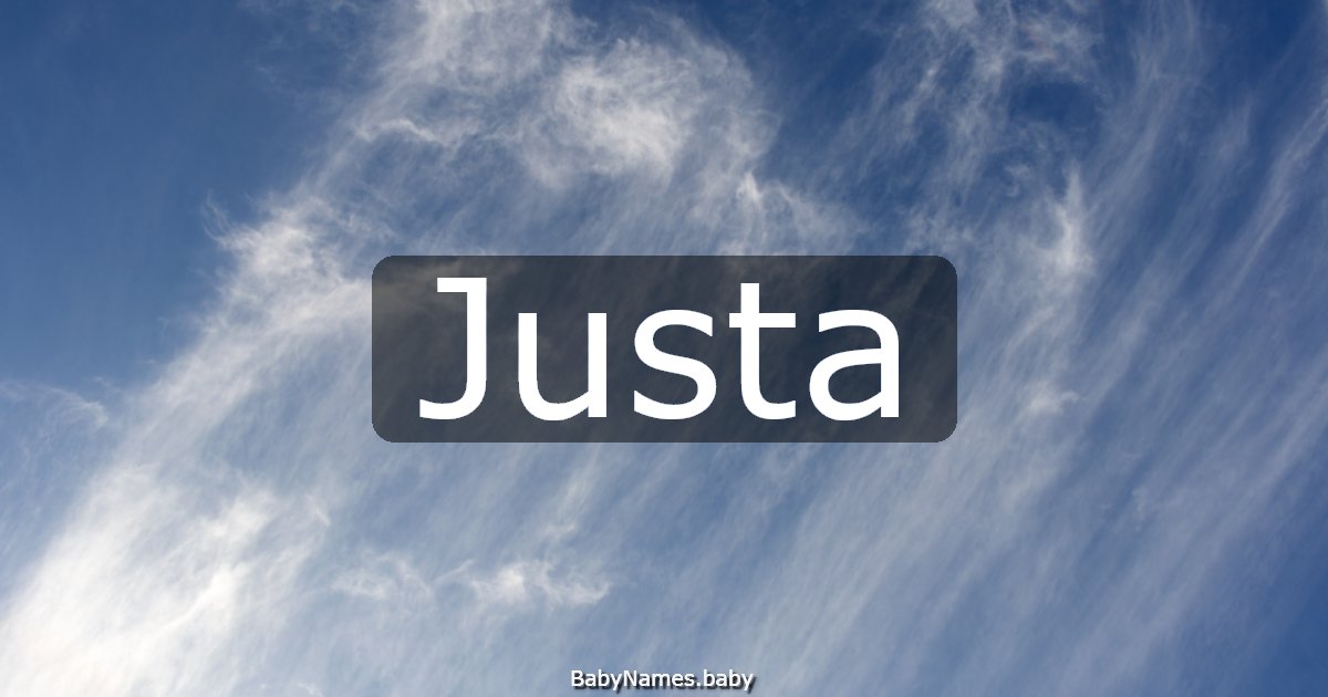 Justa