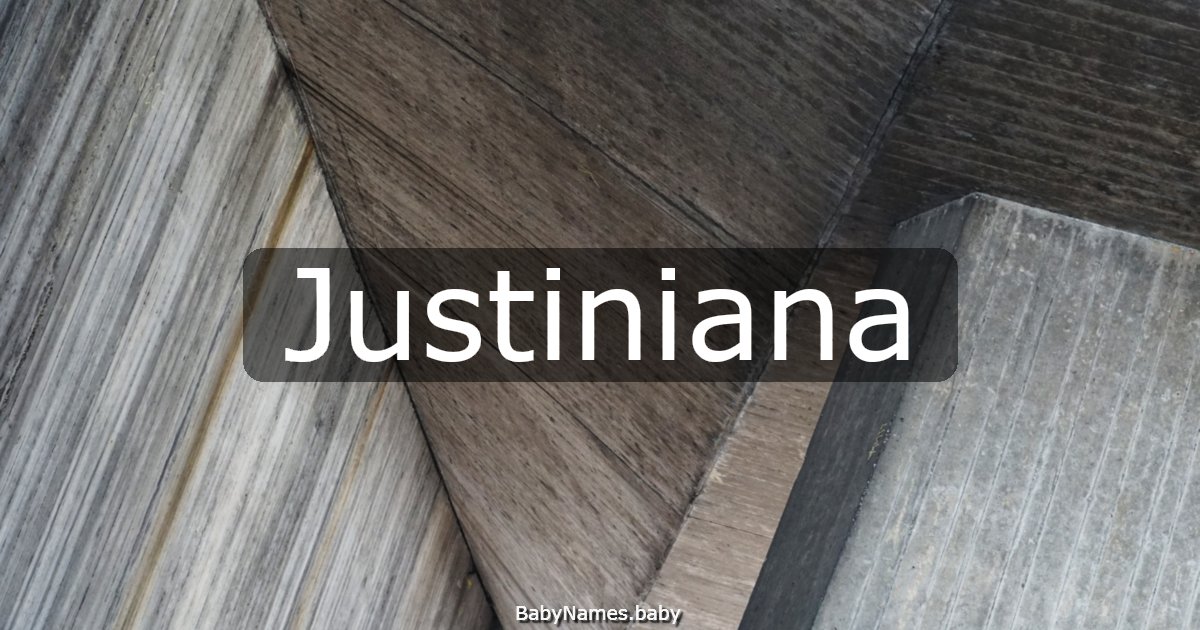 Justiniana