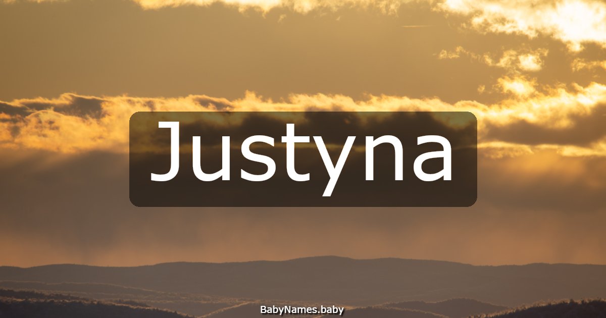 Justyna
