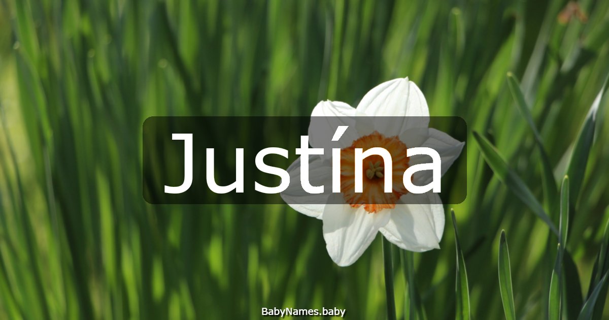 Justína