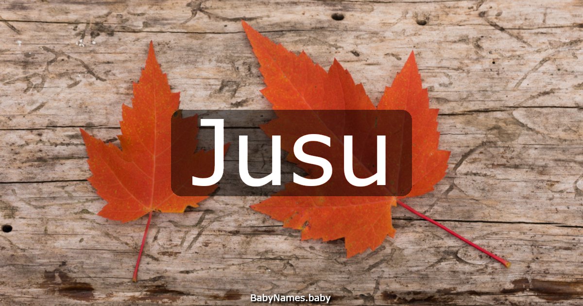 Jusu