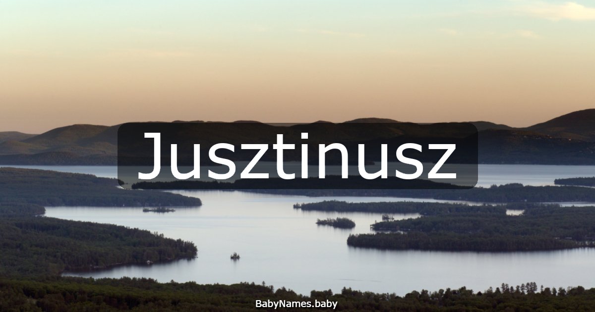 Jusztinusz