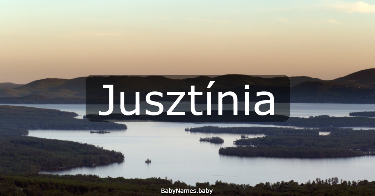 Jusztínia