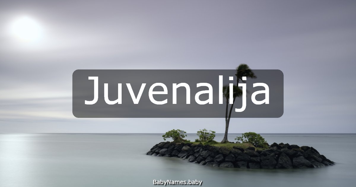 Juvenalija